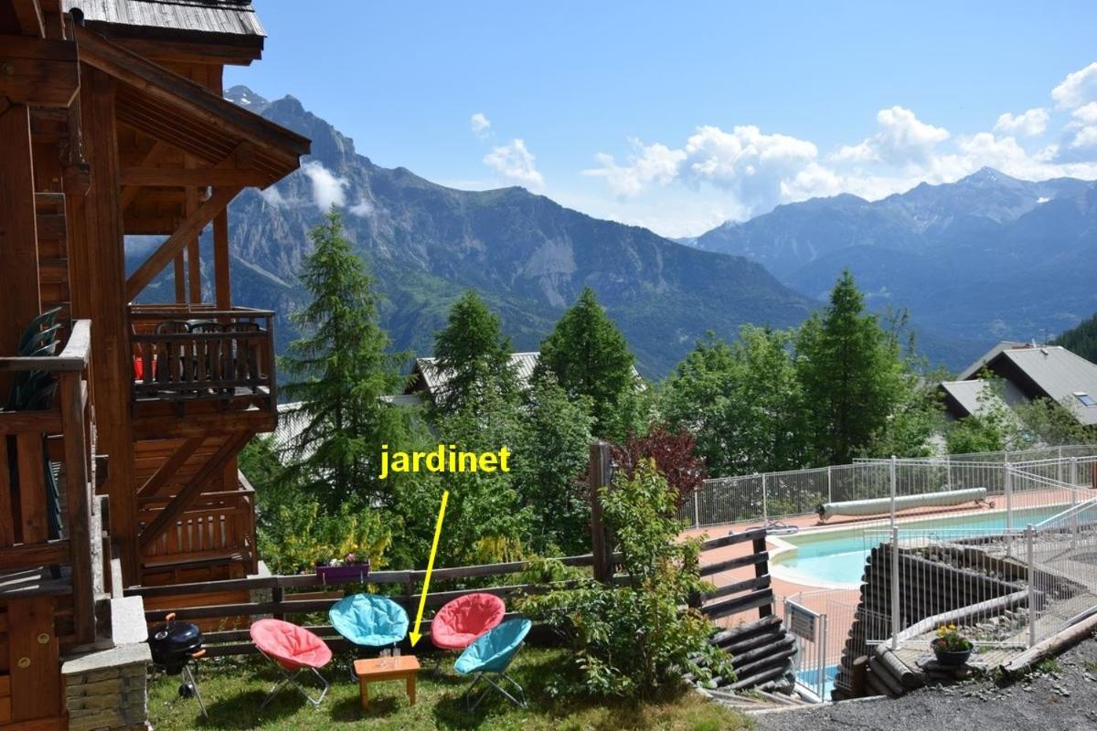 Les Petits Eterlous Appartement T3 36M2 A Puy St Vincent 1800 Alpes Du Sud 6 Personnes Parking Prive Couvert Puy-Saint-Vincent Esterno foto