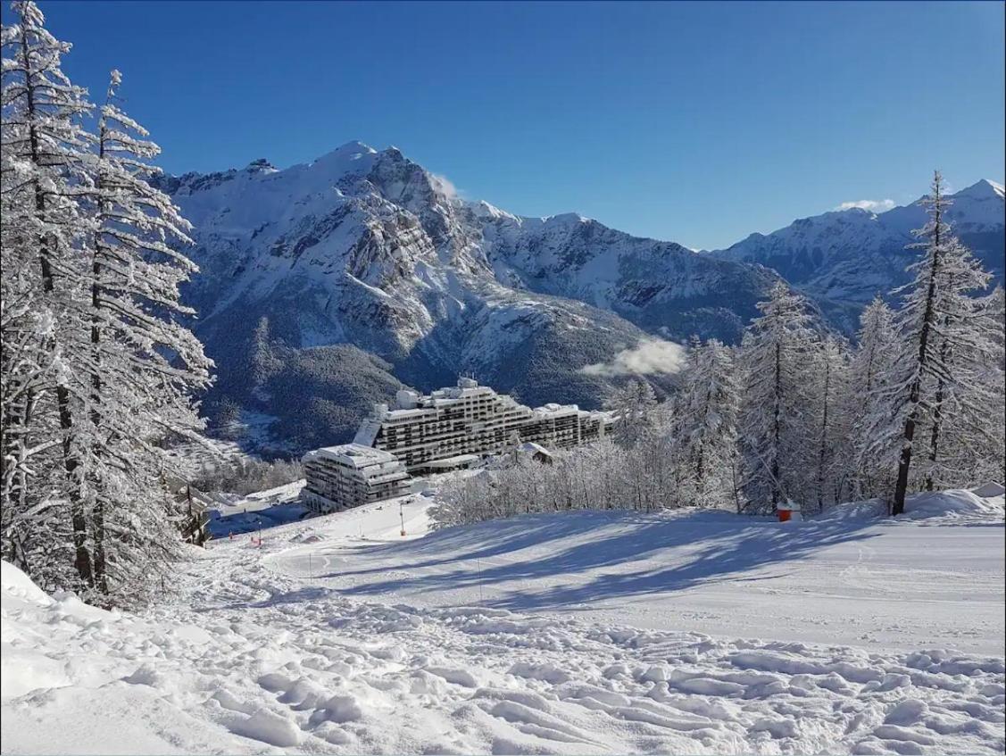 Les Petits Eterlous Appartement T3 36M2 A Puy St Vincent 1800 Alpes Du Sud 6 Personnes Parking Prive Couvert Puy-Saint-Vincent Esterno foto