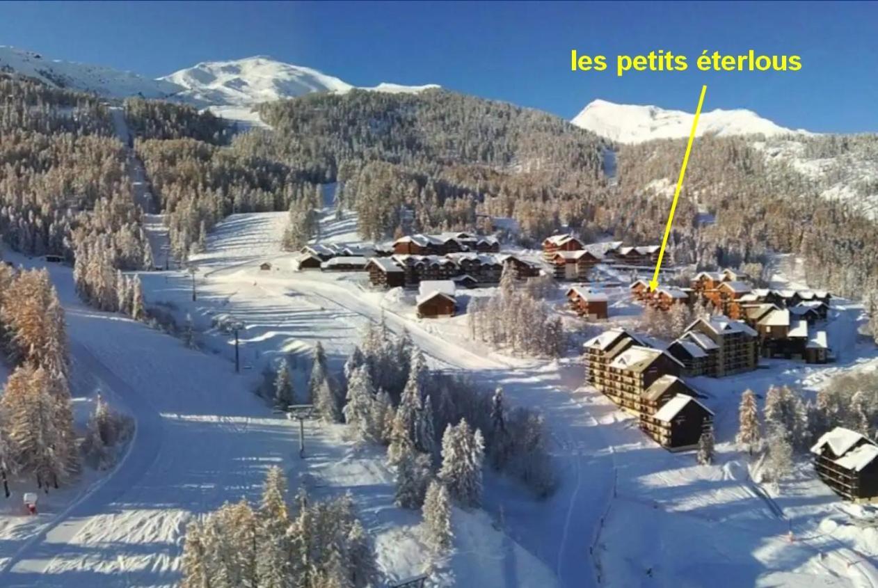 Les Petits Eterlous Appartement T3 36M2 A Puy St Vincent 1800 Alpes Du Sud 6 Personnes Parking Prive Couvert Puy-Saint-Vincent Esterno foto